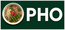3ft x 8ft Pho Vinyl Banner Grommets- New-Free Shipping