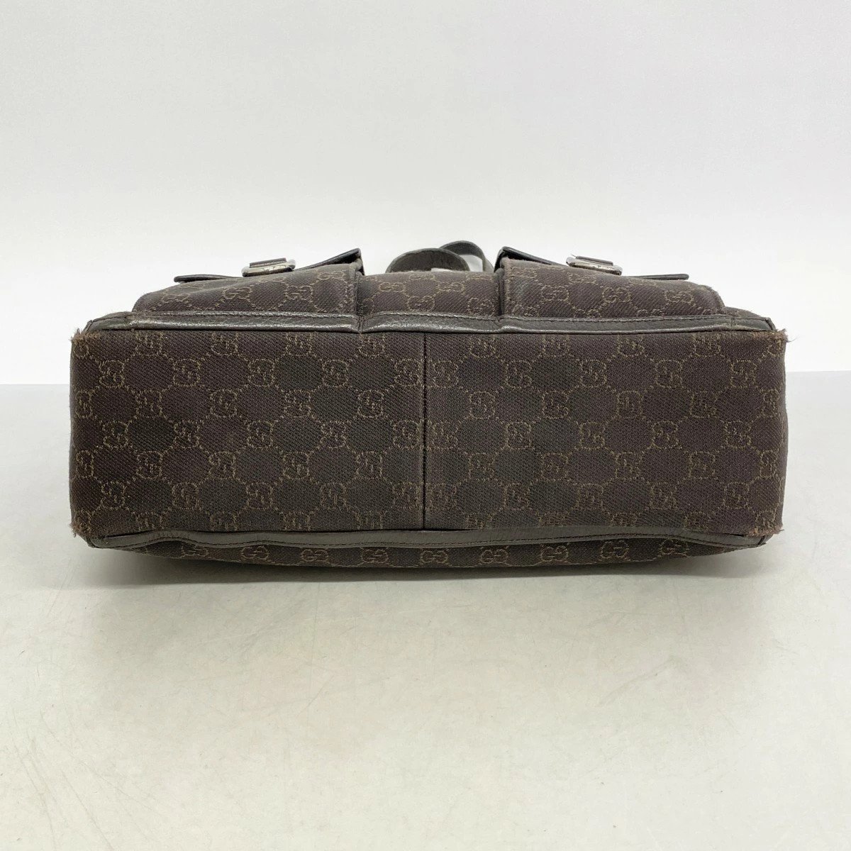 Gucci Tote Bag Denim Brown Silver Hardware 268639 for Ladies thumbnail 3