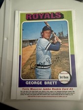 The 1993 Topps Magazine George Brett 