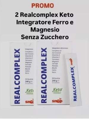 SNEP Realcomplex Food Supplements Mineral Salts and Iron