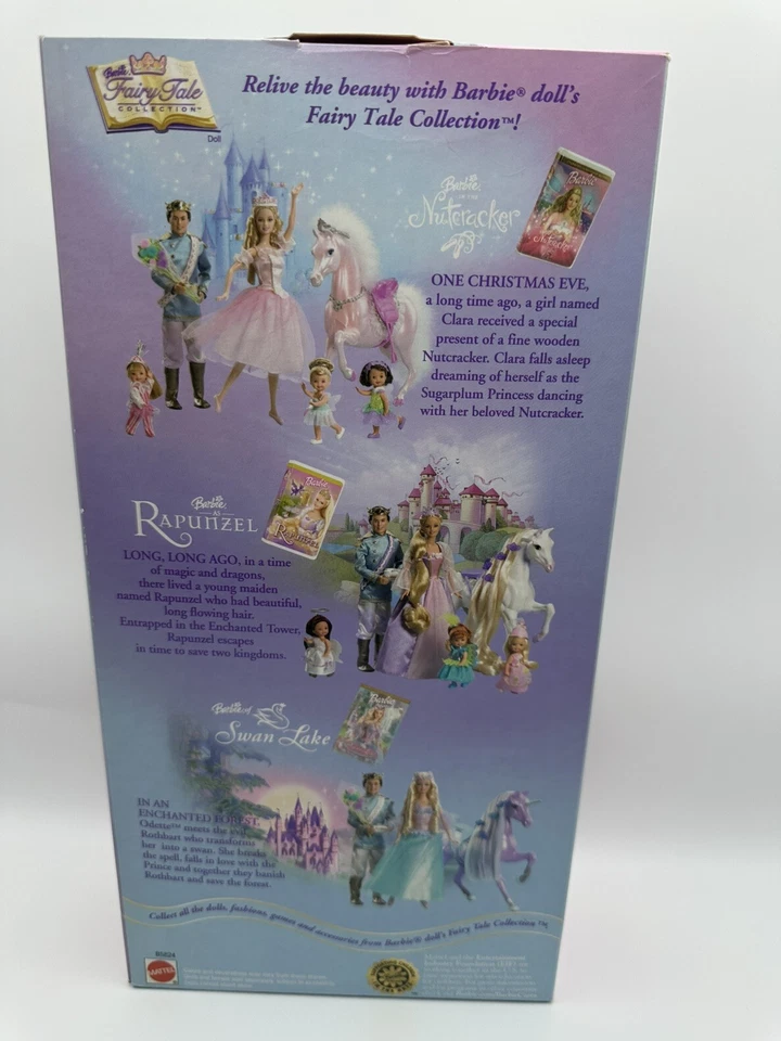 Barbie Cascanueces Ciruela de Azúcar Princesa y Mazapán Muñeca Colección Cuento de Hadas Foto 3 de 3