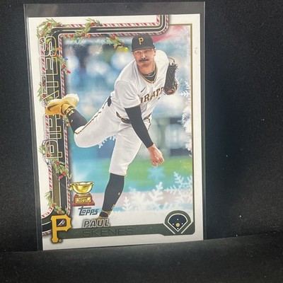 2025 Topps Holiday Paul Skenes #H70 Cookie Ginger Bread Variation SP N/M.