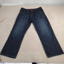 VINTAGE Marithe Francois Girbaud Jeans Mens 40x32 Blue Wide Leg Relaxed Y2K 