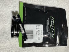 Hope QR Sattelstützenklemme 34,9 mm schwarz Aluminium Universal Fahrrad kompatibel SCNQR34.9