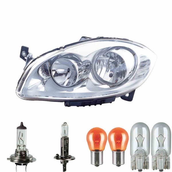 Scheinwerfer Hauptscheinwerfer Links Halogen W5W FüR Fiat Linea Inklusive Lampen-image