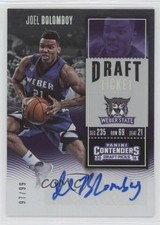 2016 Panini Contenders Draft Picks College Ticket 97/99 Joel Bolomboy Auto 1h1