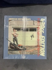 BILMURI SIGNED American Motor Sports DELUXE 420 CC Edition Blue Splatter Vinyl