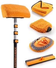 Car Rv Wash Brush Kit 48144    Long Extendable Handle Car Rv Truck Washing Kit