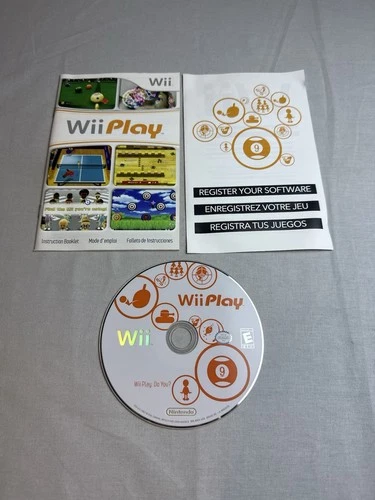 Wii Play  (Nintendo Wii, 2007) Tested And Working Disc Only