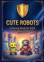 Ivan Kniaziev | Cute Robots - Coloring Book For Kids Ages 2-5 | Taschenbuch
