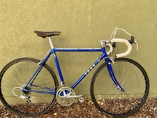 Vintage Trek Elance 400 USA Road Bike 53cm w/ 54 TT Frame Blue Shimano Groupset