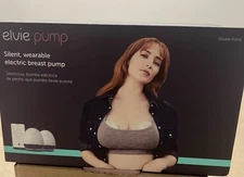 Elvie EP01-02-M Double Electric Pump - White - New Open Box. 