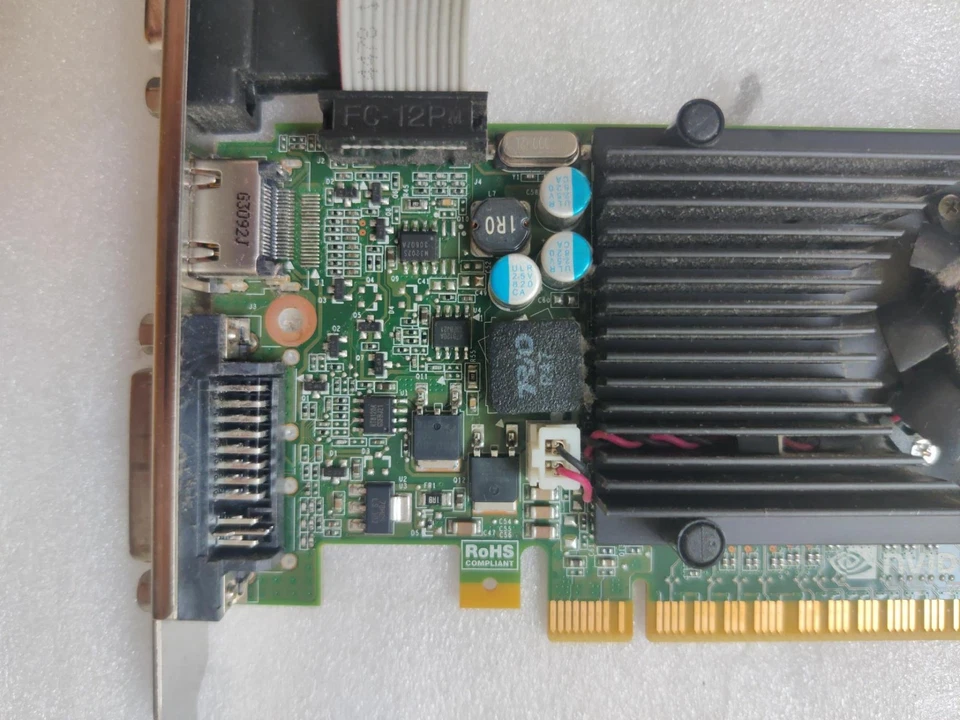 NVIDIA GeForce GT 620 1GB DDR3 PCI-e DVI HDMI VGA Video Graphics Card - Image 2 of 4