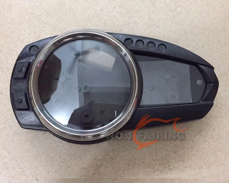 Cubierta de carcasa de medidor de instrumentos de velocímetro ABS para Kawasaki Z1000 2007-2008 Foto 2 de 3