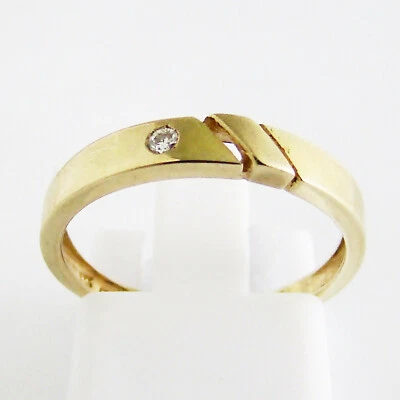 Ring Gold 333er Diamant Goldschmuck Diamantringe 8 kt Edelstein Damen - Bild 1 von 4