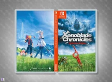 Xenoblade Chronicles Definitive Edition Custom Cover Art: Fields Nintendo Switch