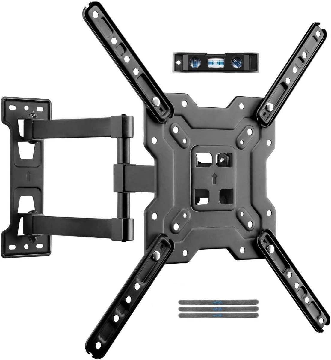 Suptek TV Wall Mount Swivel and Tilt Full Motion for Most 23 to 23-55