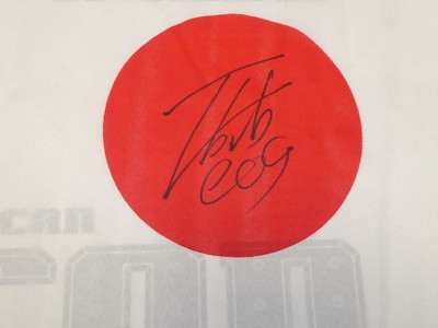 Hiromu Takahashi Signed 12x18 Japanese Flag BAS COA New Japan Pro