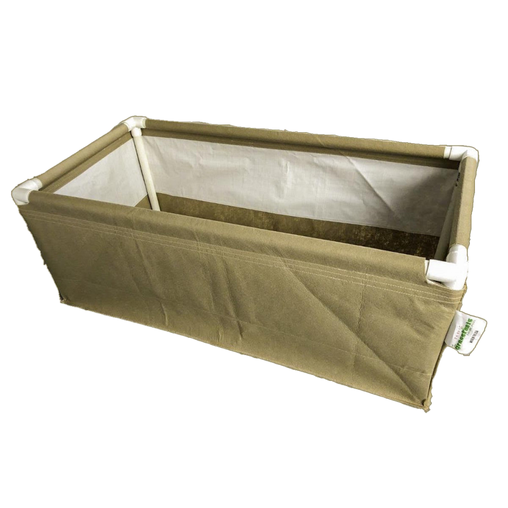 Grassroots Fabric Raised Garden Bed (2'x4') Indoor/Outdoor Flower & Vegetable 612520303334 eBay