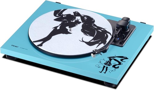 Hatsune Miku x TEAC Bluetooth Analog Record Turntable Player TN-180BT-MIKU - Picture 10 of 13