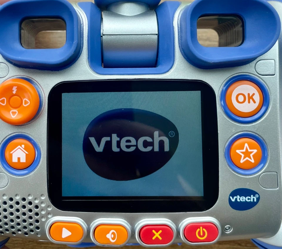 Vtech Kidizoom Spin & Smile Digital Camera 2MP 4X Digital Zoom-VG+- TESTED - Image 4 of 4