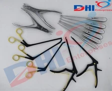 Codman Kerrison Rongeurs Bone Curettes 13Pcs Set Orthopedics Spine Instrument DH