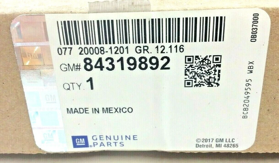 Оригинальный черный молдинг для открывания колес со стороны водителя для задней стороны GMC Terrain 2018 2019 2020 годов выпуска - Изображение 4 из 4