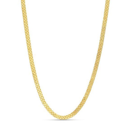 14k Yellow Gold Bismark Chain (3.50 mm) - Picture 2 of 3