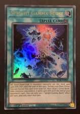 Spright Gamma Burst - BLTR-EN105 - Ultra Rare - 1st Edition - Yugioh TCG