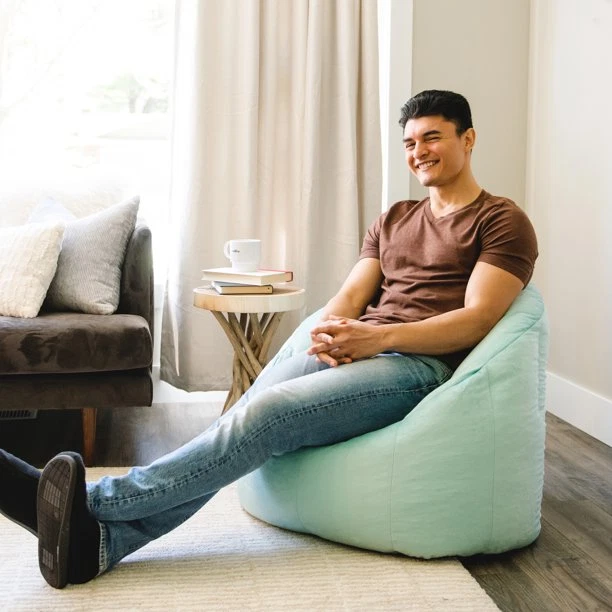 Big Joe Joey Bean Bag Chair Plush Kids Teens 2.5ft Kids Teens