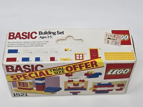 LEGO Basic: Basic Building Set Trial Size (1521) Brand New In Box! - Picture 2 of 9