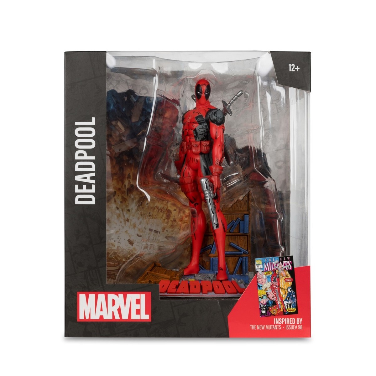 🔥 McFarlane Toys Marvel Comics Deadpool (New Mutants #98) 1:10