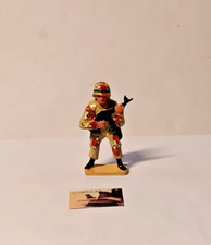 Soldatino piombo/metallo Made in USA " Desert Storm" scala 1:32 mm 54 no edicola