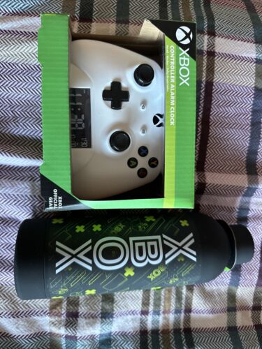Xbox Official Gear Controller Alarm Clock And Drinks Bottle Brand New - Picture 1 of 4