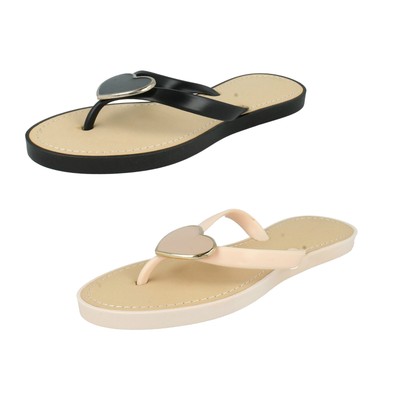 jelly toe post sandals