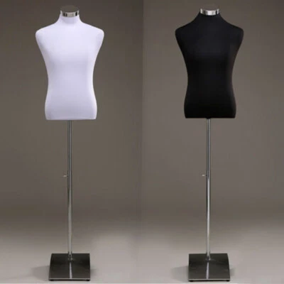 JLSUN Neu Herrenbüste Schaufensterpuppe Schneiderpuppe Torso, Gr.46/48| OA