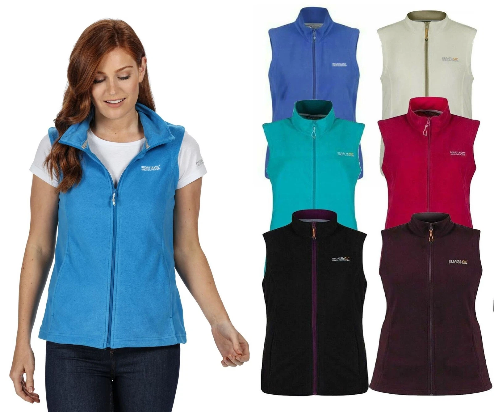 Regatta Womens Sweetness Full Zip Micro Fleece Casual Bodywarmer Waistcoat
Opens in a new window or