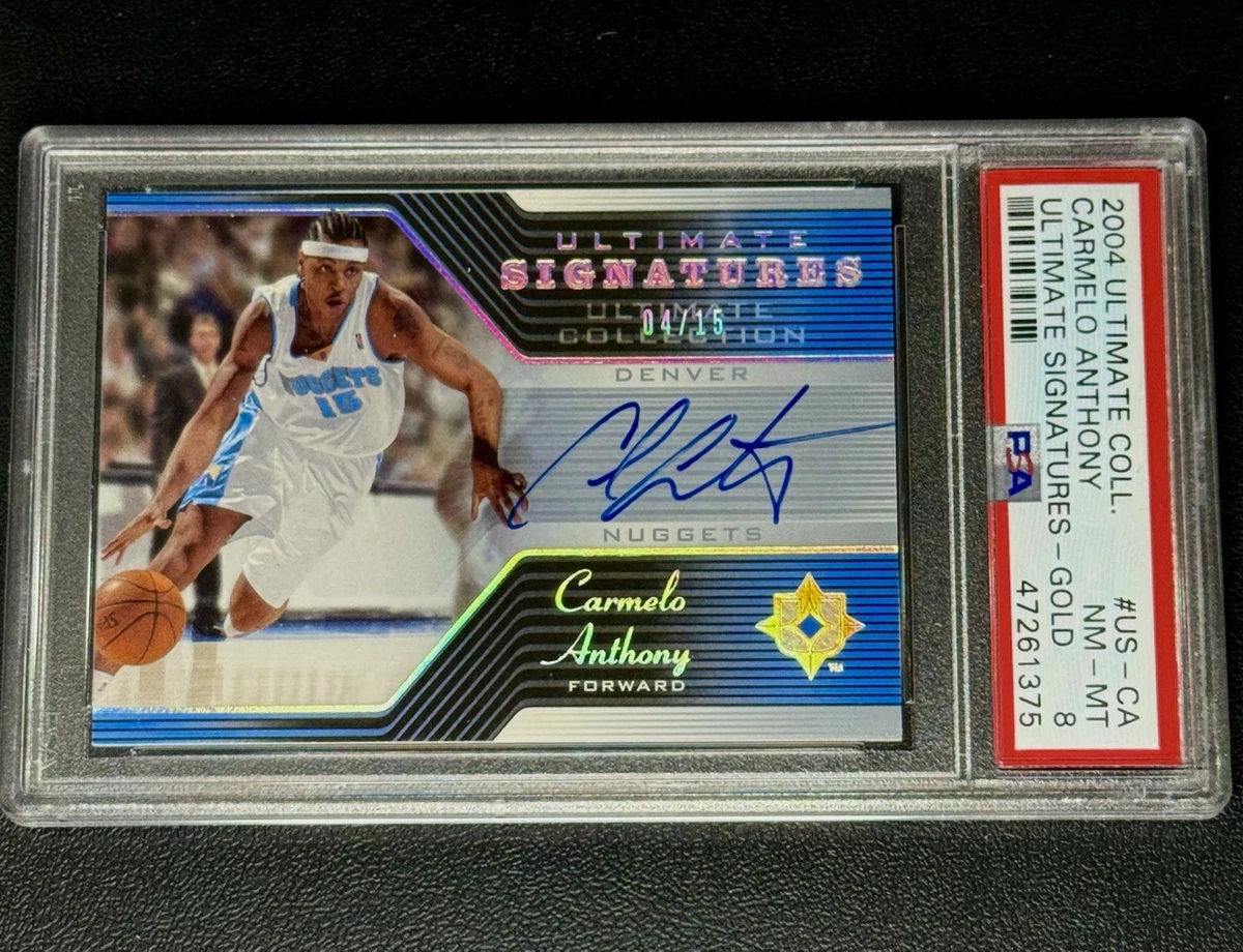 04-05 Ultimate Collection Carmelo Anthony Patch /100 