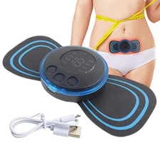 5Pcs LCD Display Neck Massage Electric Massager Cervical Neck Back Patch 8 Mode 