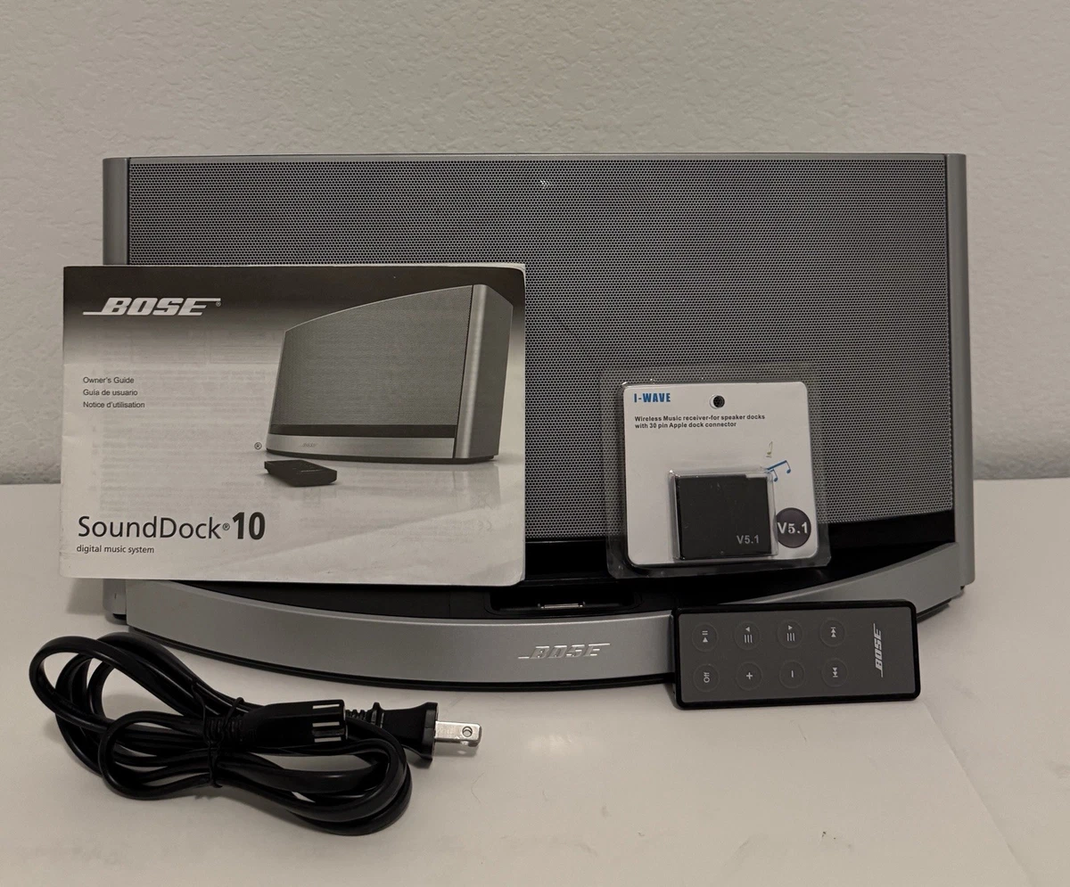 Preços baixos em Player de áudio Bose SoundDock 10 Docks e Mini