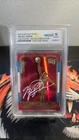 Fleer 1998 23KT Gold Michael Jordan 1986 Rookie Red Holo Auto WCG 10