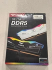 TEAMGROUP T-Force Delta 32GB DDR5 RAM 6000MHz CL30 (FF4D532G6000HC30DC01) White