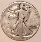 1942-P Walking Liberty Half Dollar - About Good - #3744EC