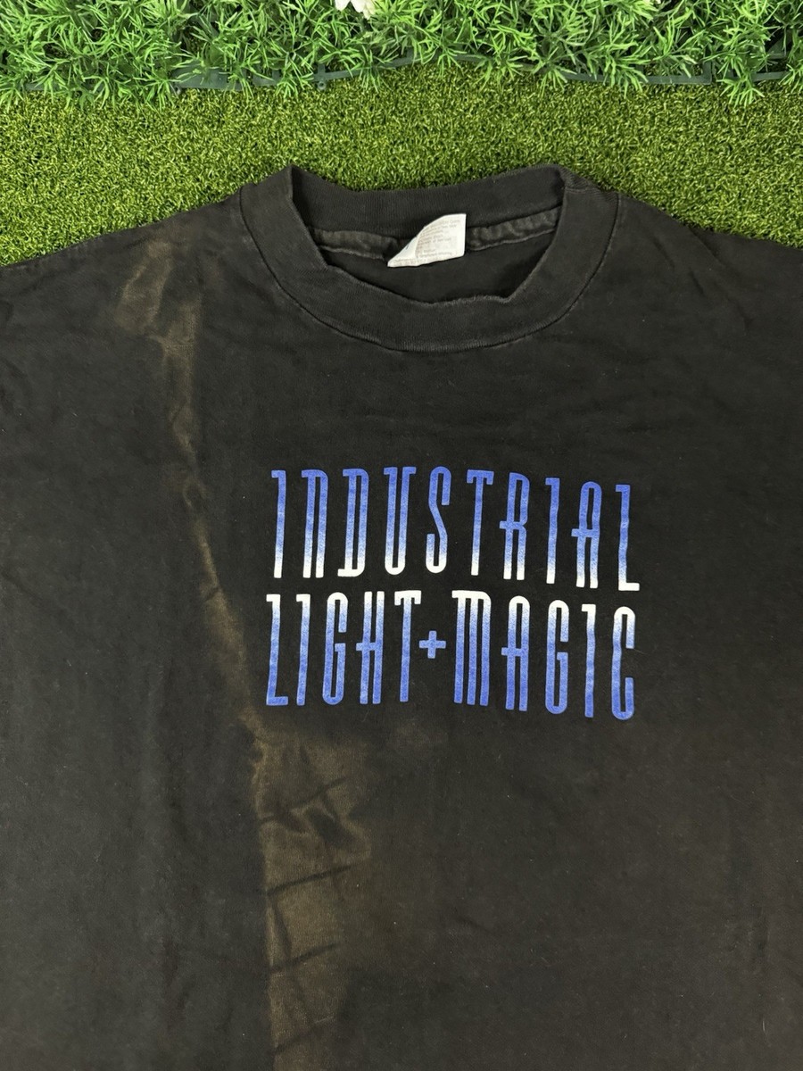 Vintage 1990 ILM Industrial Light & Magic VFX Shirt Visual Effects 