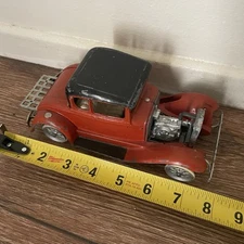 Vintage Hubley Toys 854-5K 1930 Ford Model A Metal Diecast Model Car
