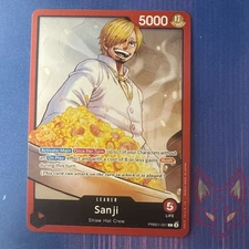 One Piece - PRB-01 - Sanji PRB01-001 - Leader L - US Seller