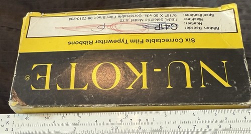 NU-KOTE #T91 -5pk For IBM Selectric Correctable Film Typewriter Ribbons NOS VTG - Picture 11 of 12