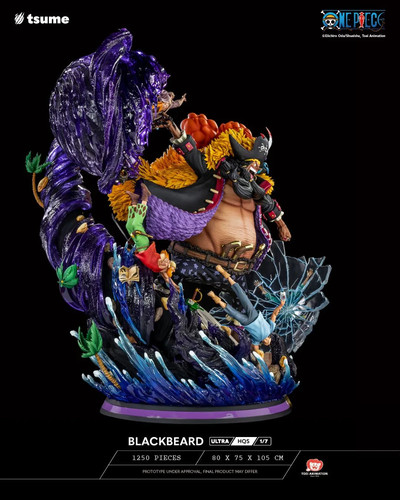 Tsume Blackbeard Ultra HQS 1/7 Scale Statue One PIECE - Picture 15 of 23