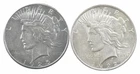 1925 & 1922 & Peace Silver Dollar $1 Bullion Collection Lot *896