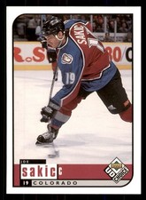 Joe Sakic 1998-99 UD Choice #59 Colorado Avalanche